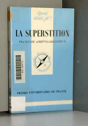 La Superstition Psychology