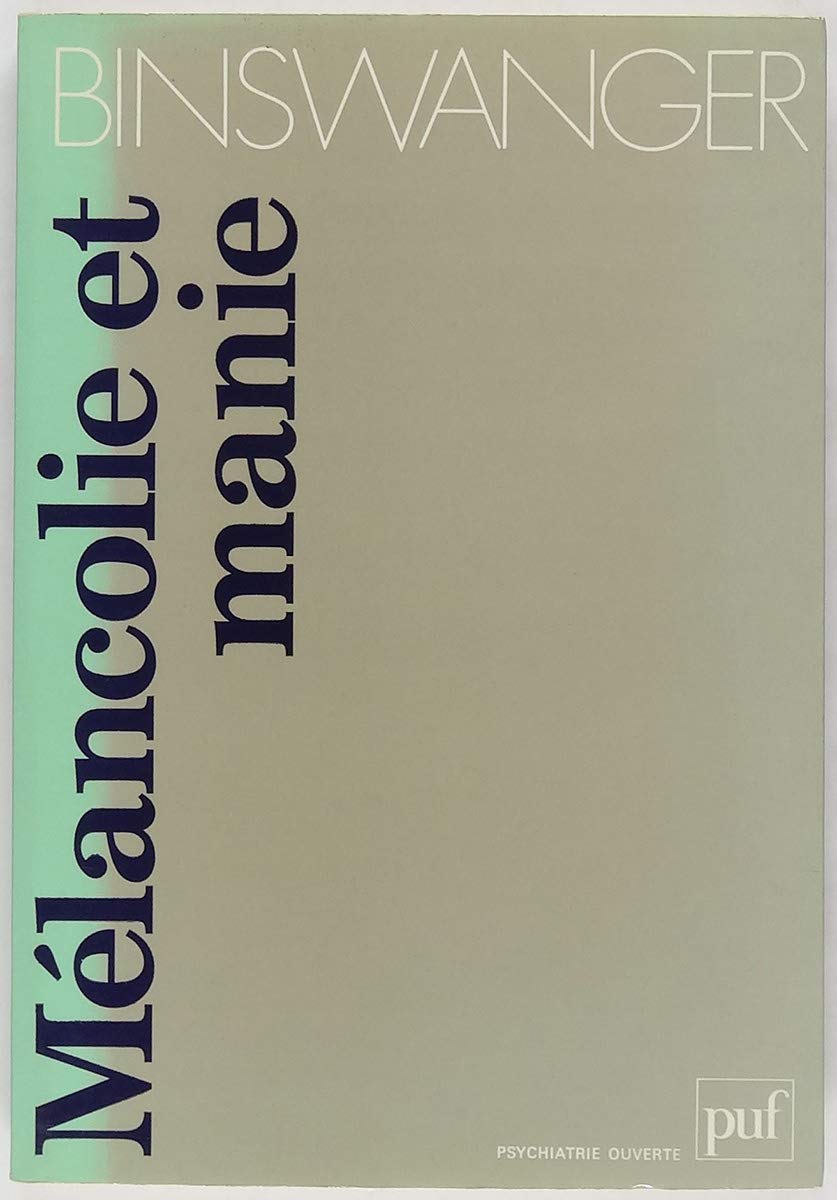 Mélancolie et manie book