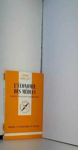 Economie des medias (l') book