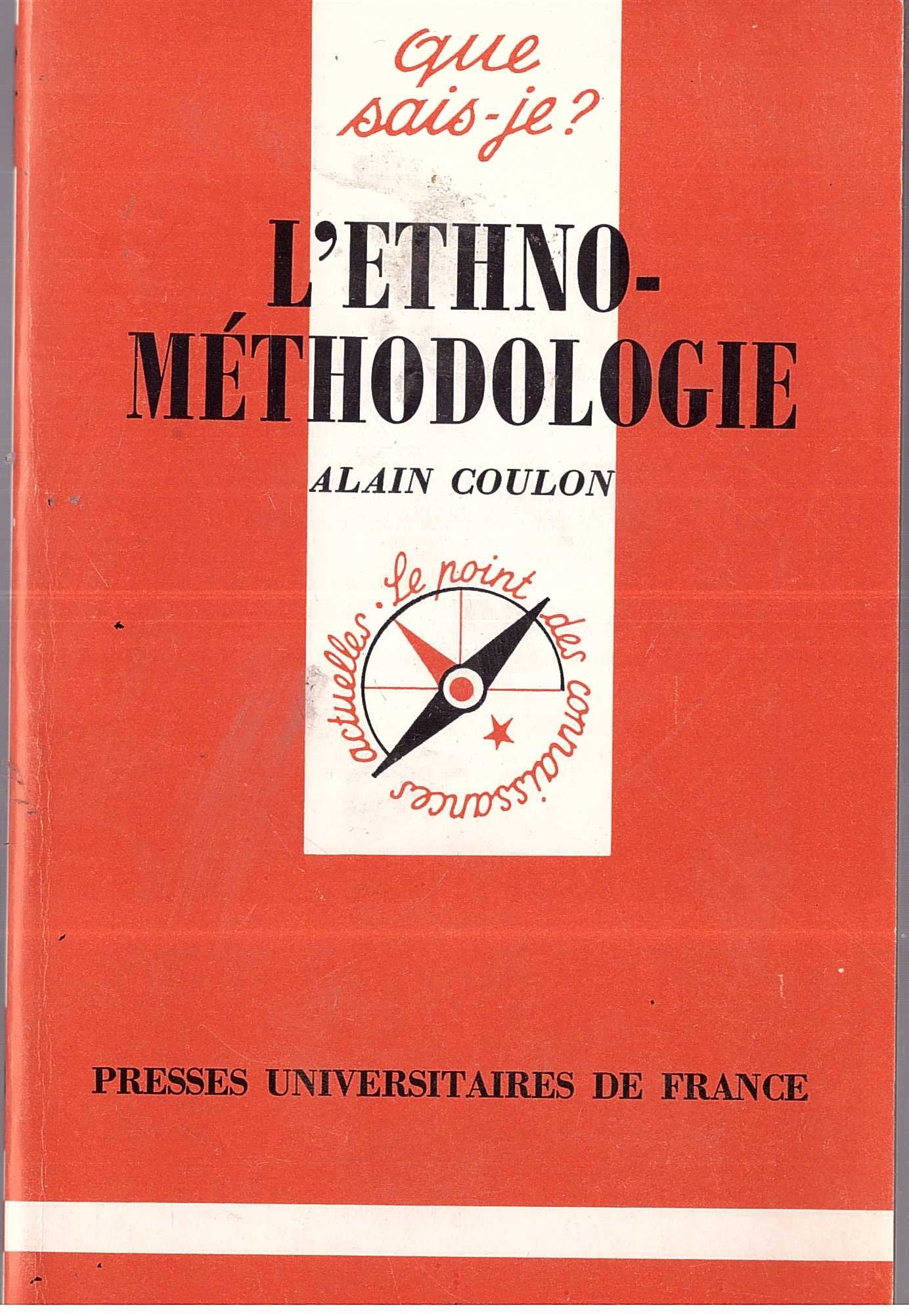 L'éthnométhodologie Books