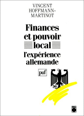 Finances Et Pouvoir Local Exper.All. book