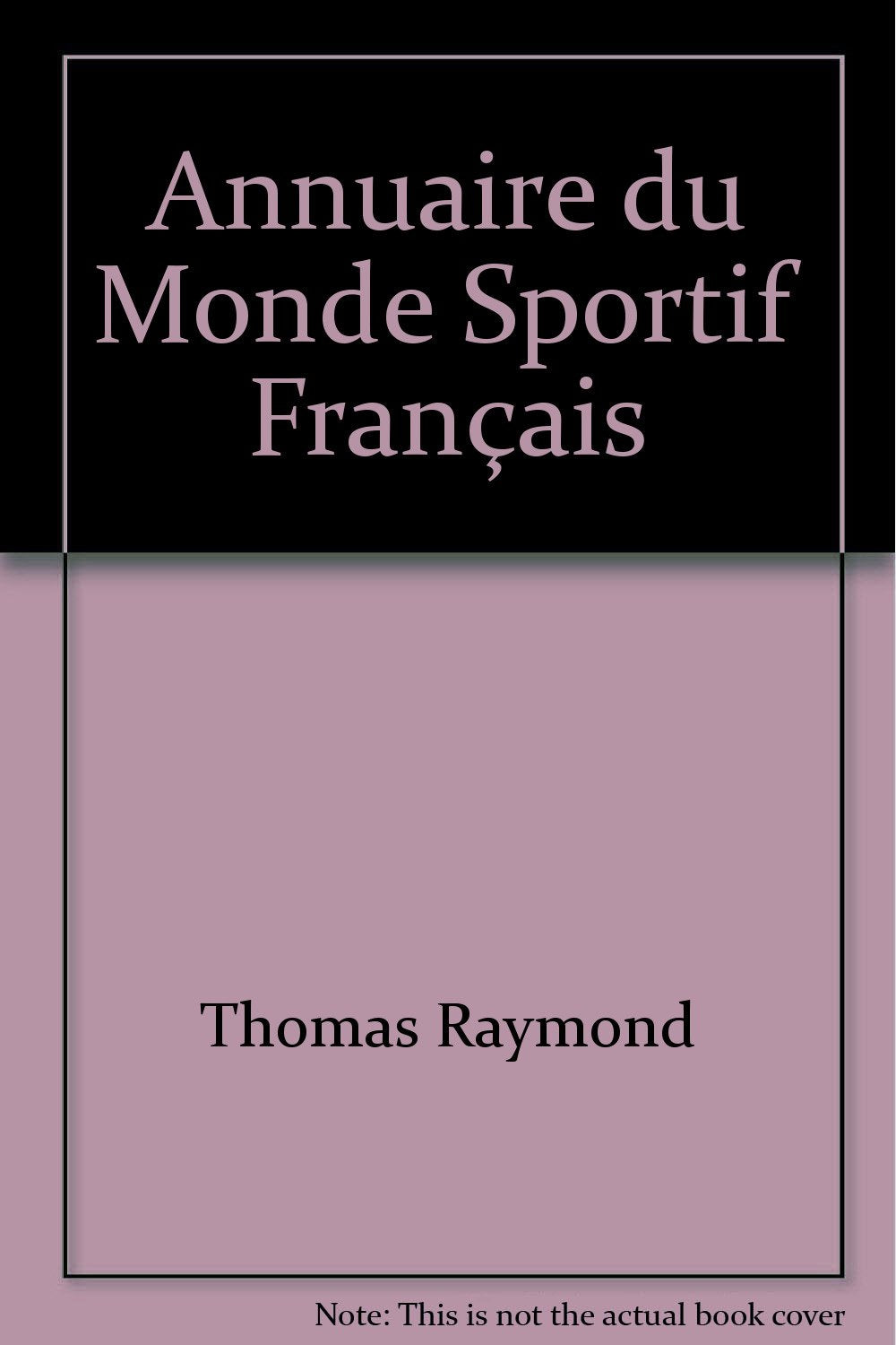 Annuaire du monde sportif francais Books