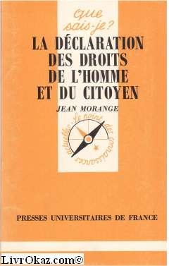 Declaration droits homme et citoyen Books