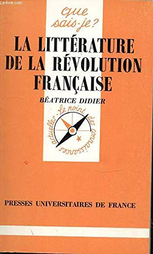 Litterature Revolution Francaise Books