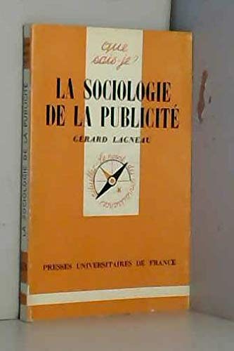 La Sociologie de la publicité Books