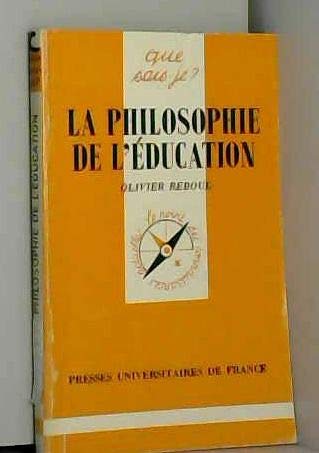 La philosophie de l'éducation Philosophy