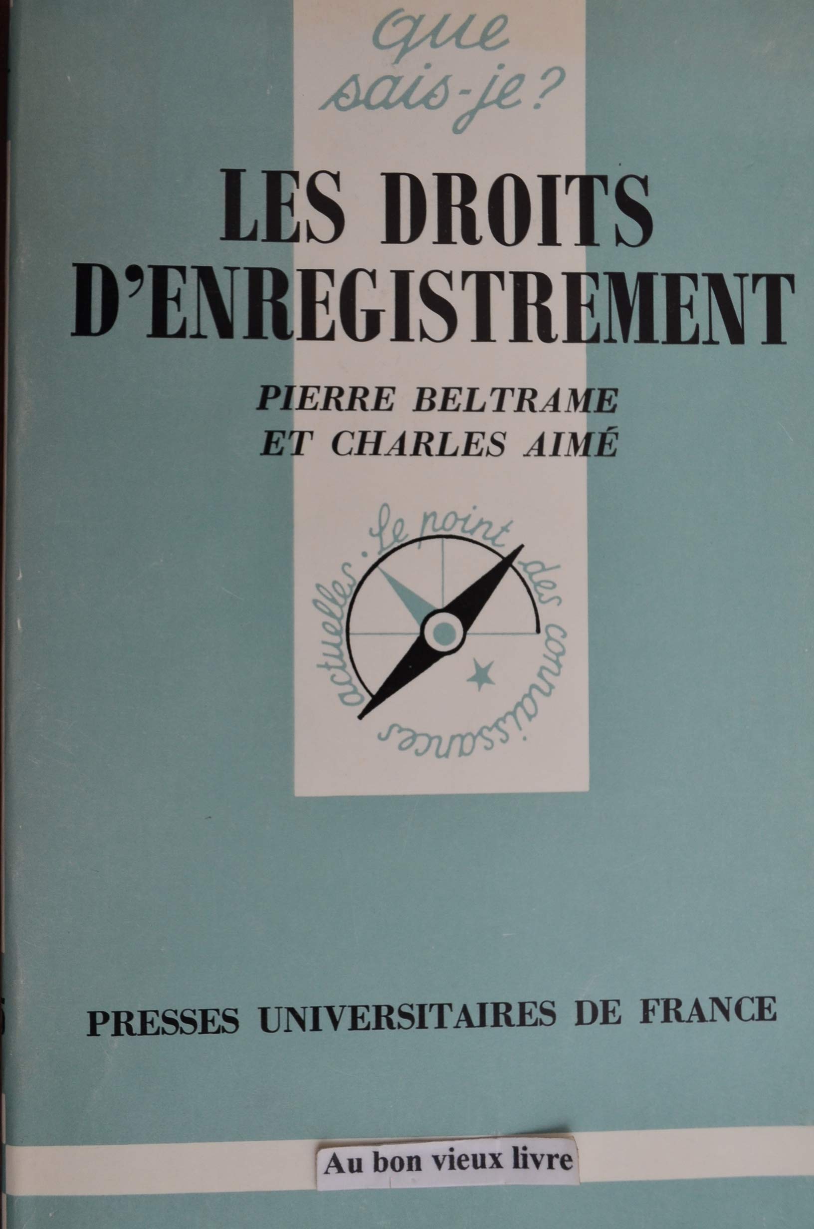 Product Image: Les Droits d'enregistrement