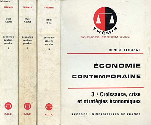 Economie Contemporaine. Tome 1, Les Fonctions Economiques book