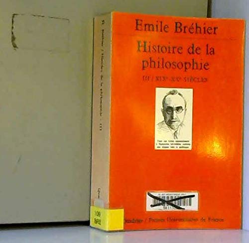 Histoire De La Philosophie. Tome 3 book