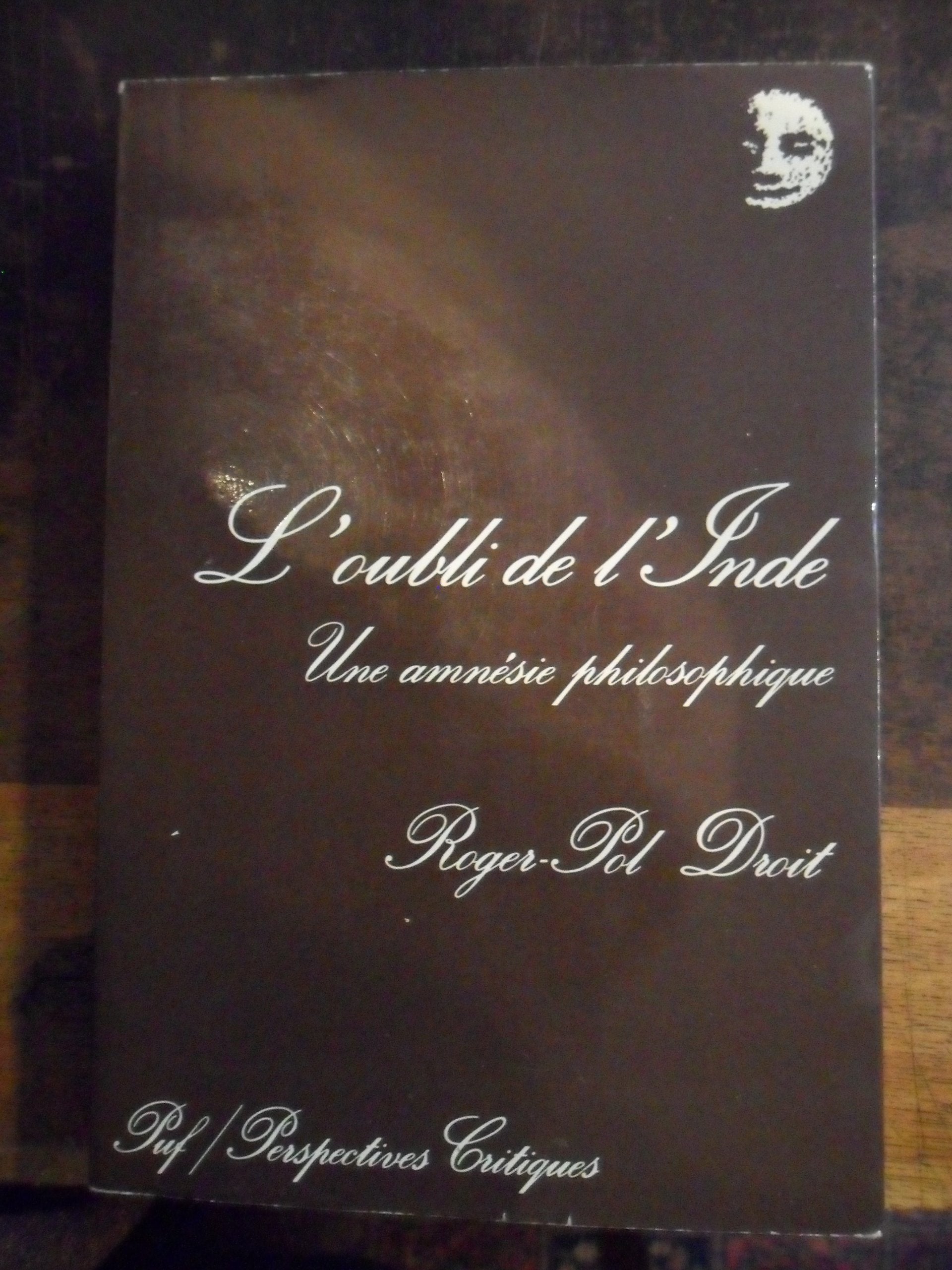 L'Oubli de l'Inde: Une amnésie philosophique book