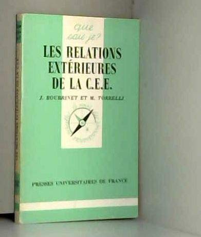 Les Relations extérieures de la Communauté économique européenne book