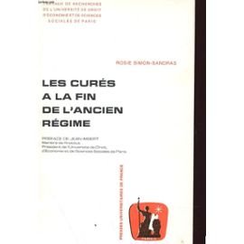 Les curés à la fin de l'Ancien Régime. Travaux de l'Université de Droit de Paris book