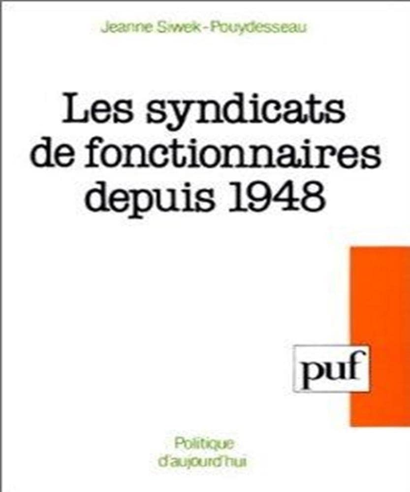 Les Syndicats de fonctionnaires depuis 1948 book