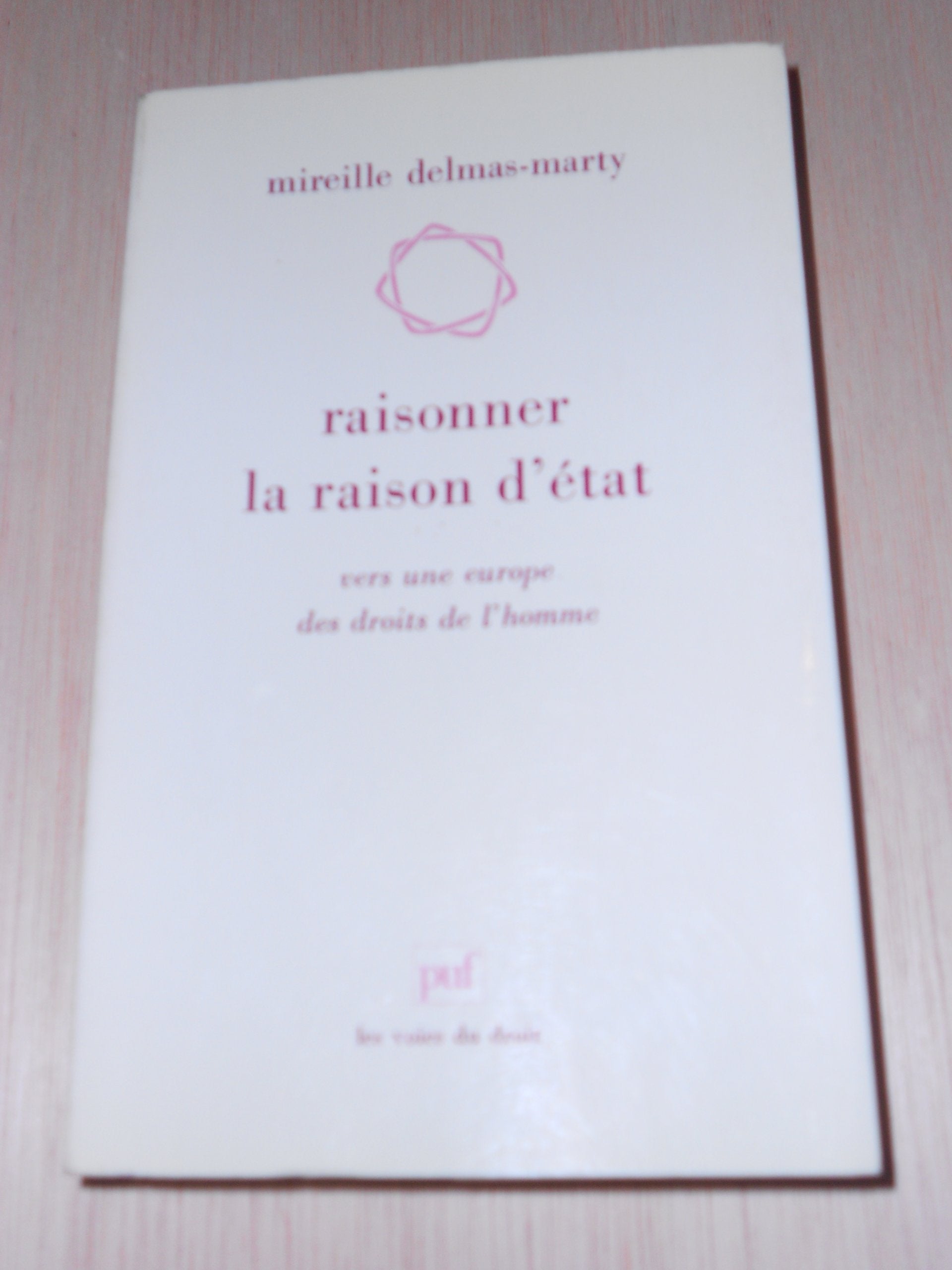 Raisonner la raison d'Etat : vers une Europe des droits de l'homme Law