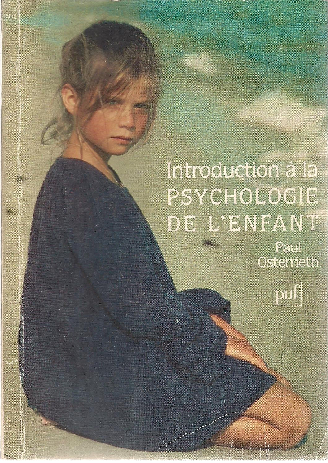 Introduction a la psychologie de l'enfant Books