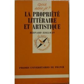 La propriété litteraire et artistique book