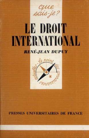 Le Droit international book