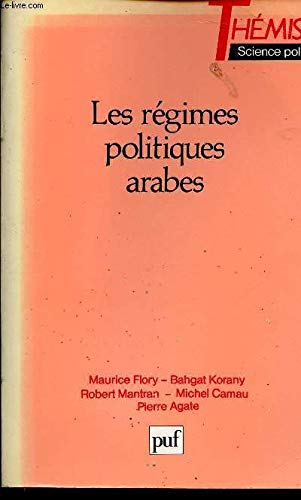 Regimes politiques arabes (les) book