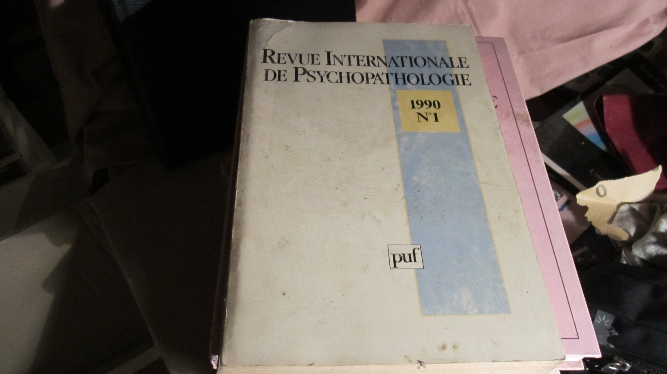 Revue internationale de psychopathologie: 1 Psychology