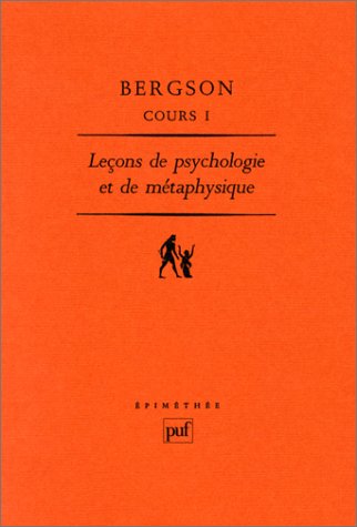 Cours, tome I : Leçon de psychologie et de Métaphysique book