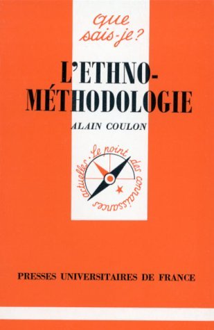 L'éthnométhodologie Books
