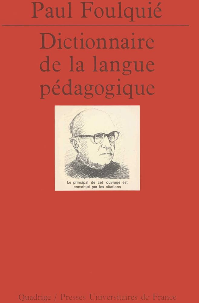 Dictionnaire de la langue pédagogique book