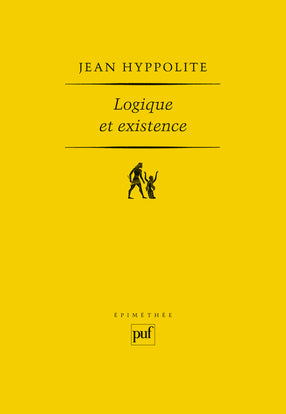 Logique et existence : essai sur la logique de Hegel Philosophy