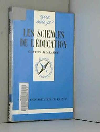 Product Image: Les sciences de l'éducation: 7ème édition