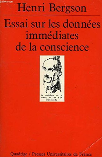 Essai sur les données immédiates de la conscience Books
