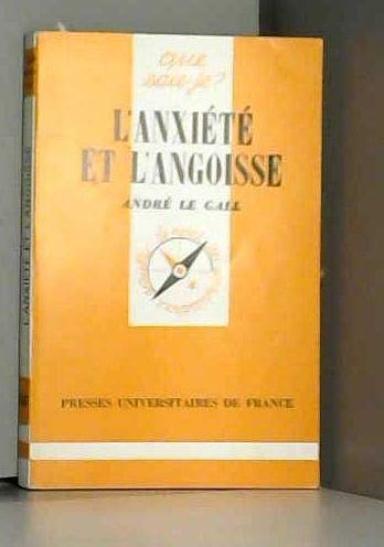L'anxiété et l'angoisse Psychology