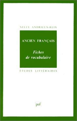 Ancien français, fiches de vocabulaire Contemporary literature