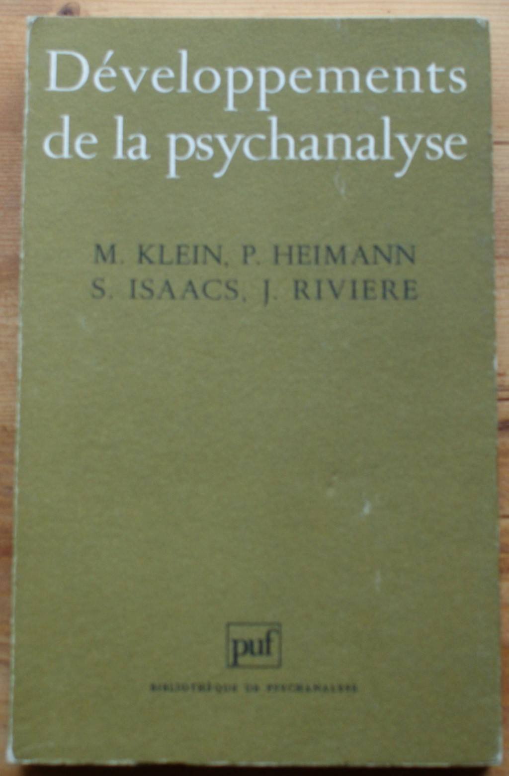 Développements de la psychanalyse book