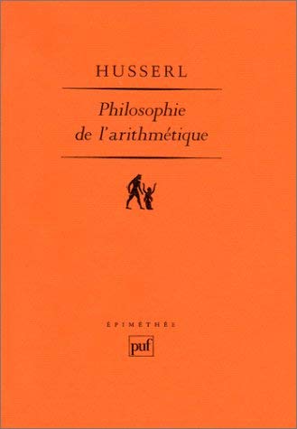 Philosophie de l'arithmétique. Recherches psychologiques et logiques book