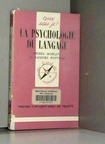 La Psychologie du langage Psychology