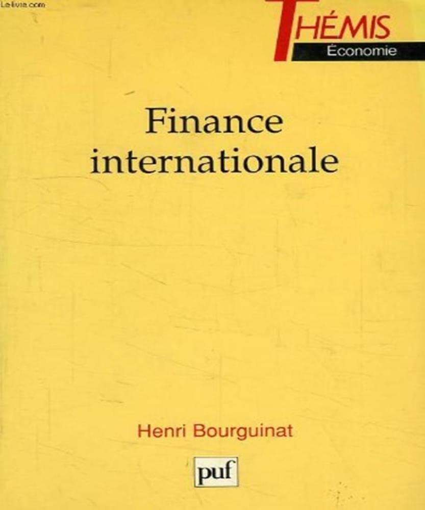 Finance internationale Books