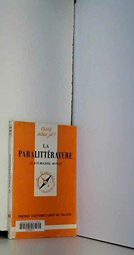 La Paralittérature Essays & Short Stories