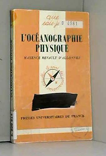L'OCEANOGRAPHIE PHYSIQUE QSJ 438 Books