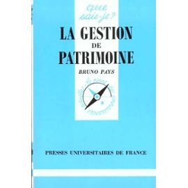 LA GESTION DE PATRIMOINE QSJ 2699 Books