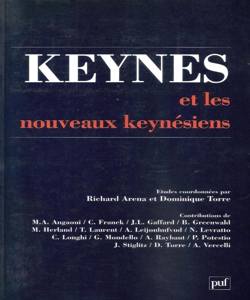 Keynes et les nouveaux keynésiens book