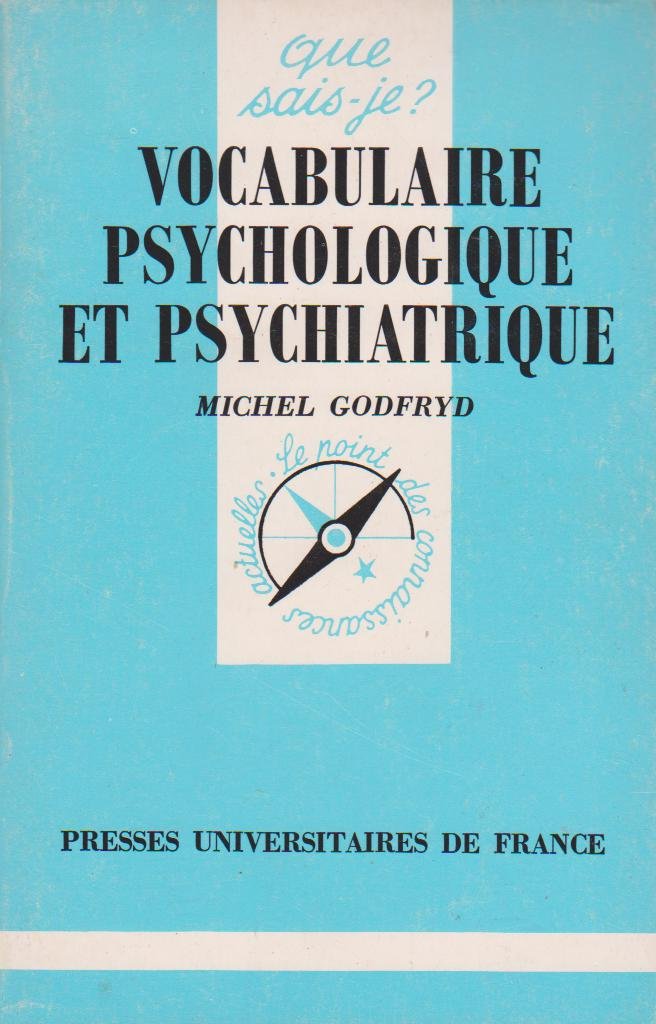 Vocabulaire psychologique et psychiatrique book