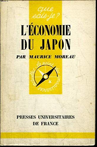 L'Economie Du Japon. 10eme Edition book