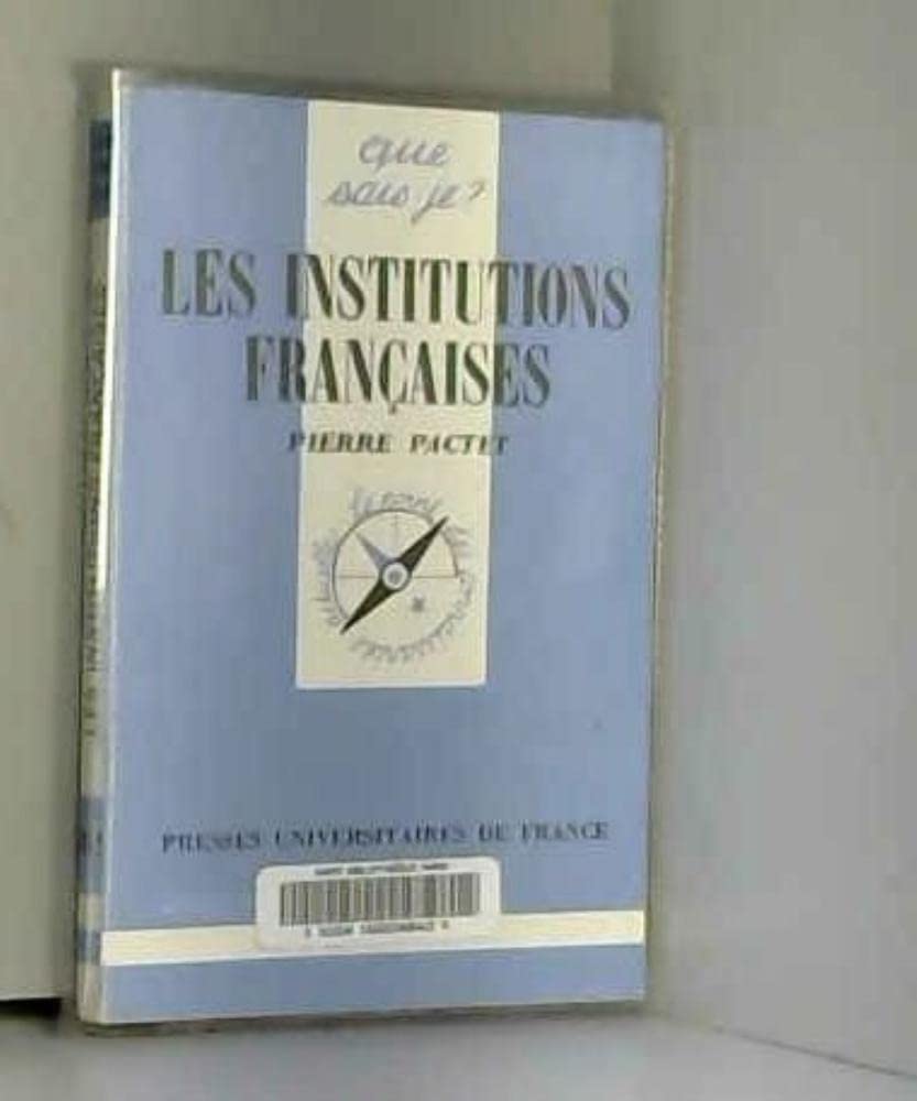 Product Image: Les Institutions Francais