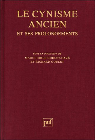 Le Cynisme ancien et ses prolongements book
