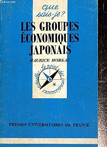 Les groupes économiques japonais book
