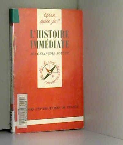 L'histoire immédiate Politics & History books