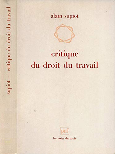 Critique du droit du travail book