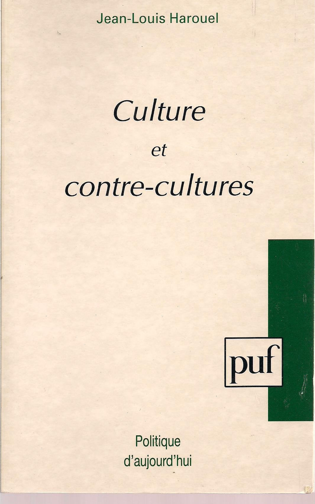 Culture et contre-cultures Books