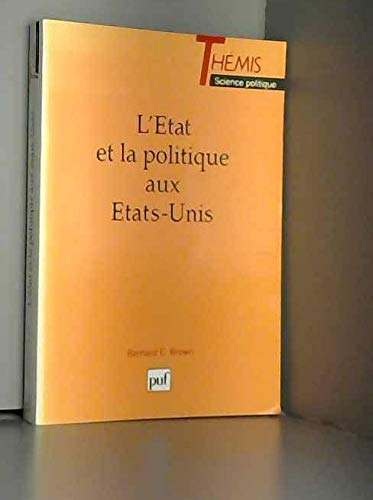 L'Etat et la politique aux Etats-Unis Books