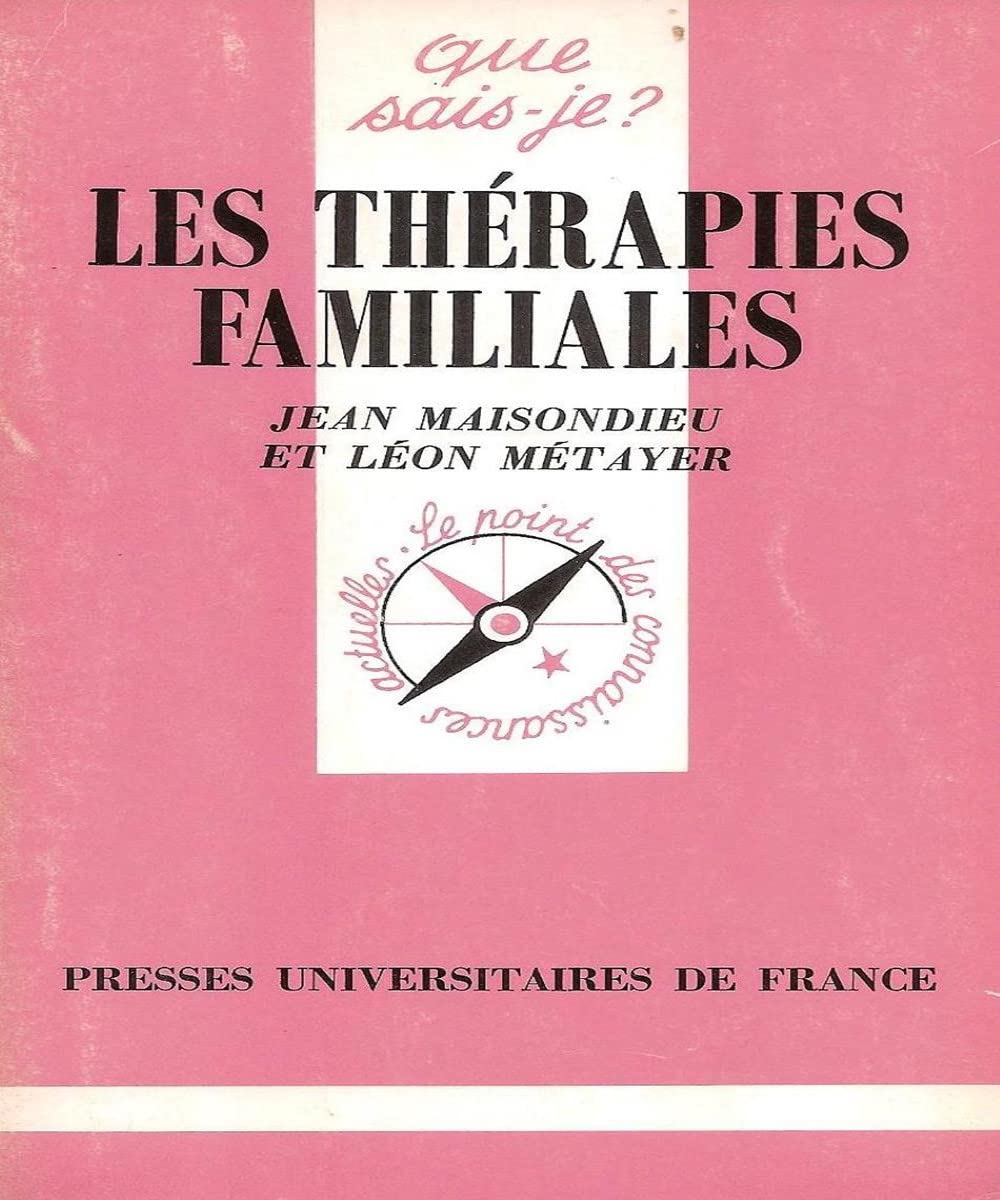 Les Therapies Familiales. 2eme Edition book