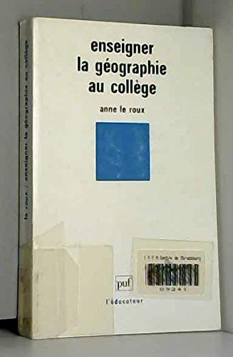 Enseigner la géographie au collège book